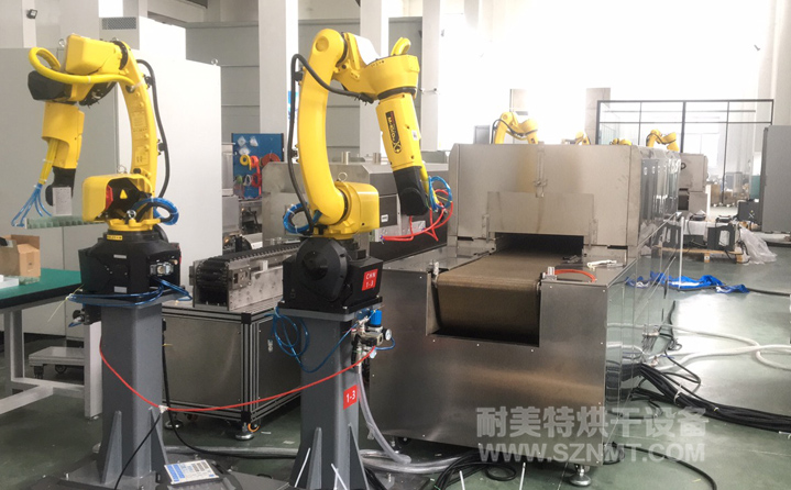 NMT-ZP-108 疫苗玻璃瓶小型預熱加固化自動裝配線(蘇州?？松?